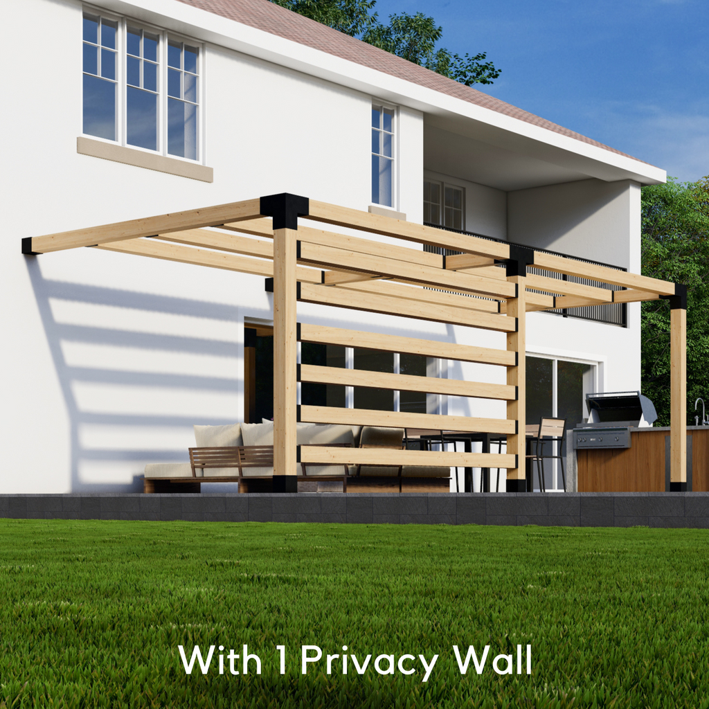 Kit for a Pergola on Pavers/Deck/Concrete