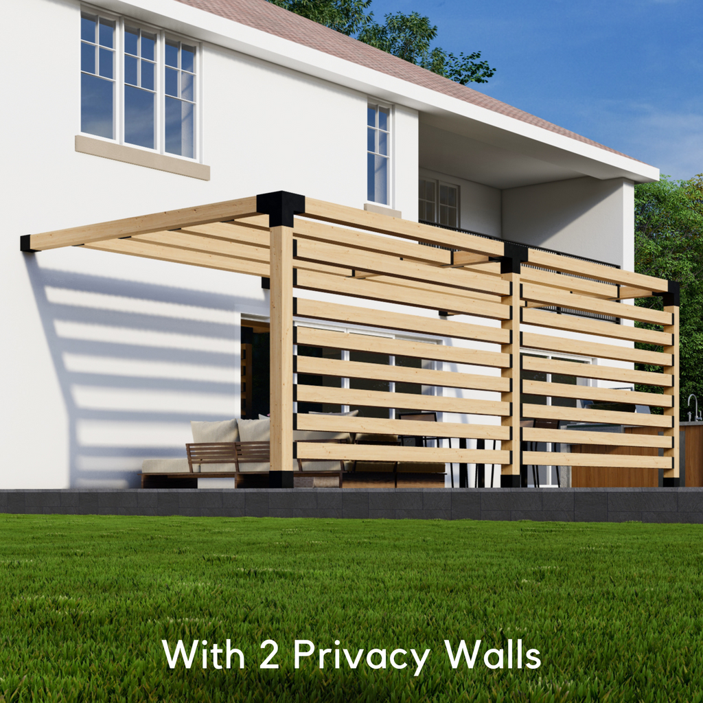 Kit for a Pergola Off Side of House