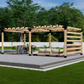 DIY Outdoor Pergola Kit