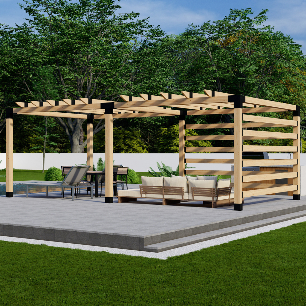 DIY Pergola System For Modular Pergola