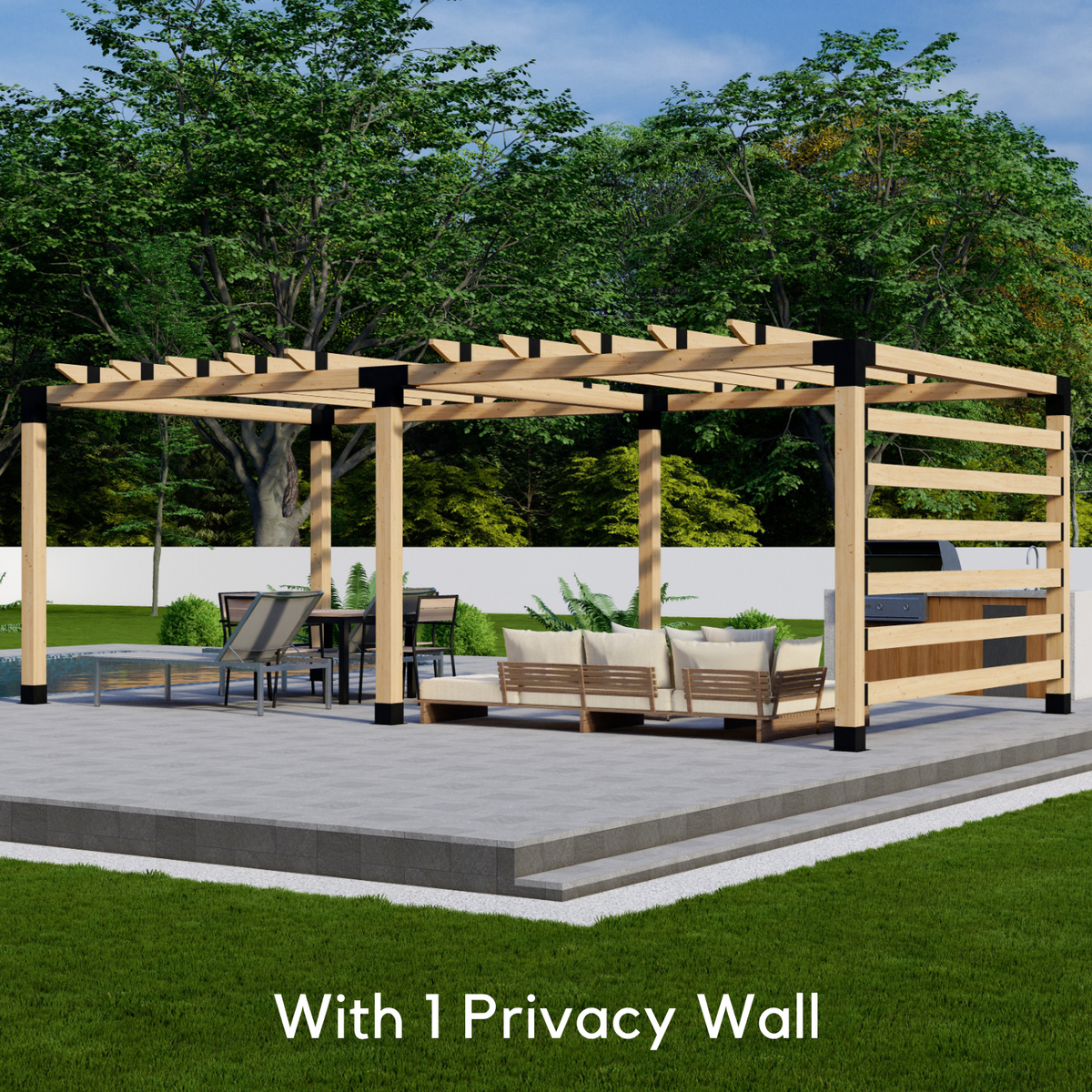DIY Outdoor Pergola Kit