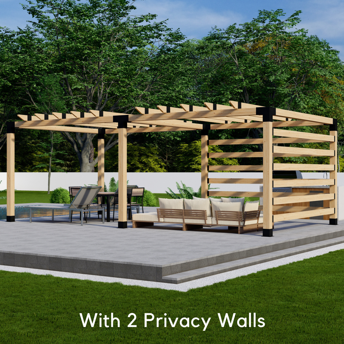 DIY Outdoor Pergola Kit