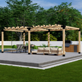 DIY Outdoor Pergola Kit