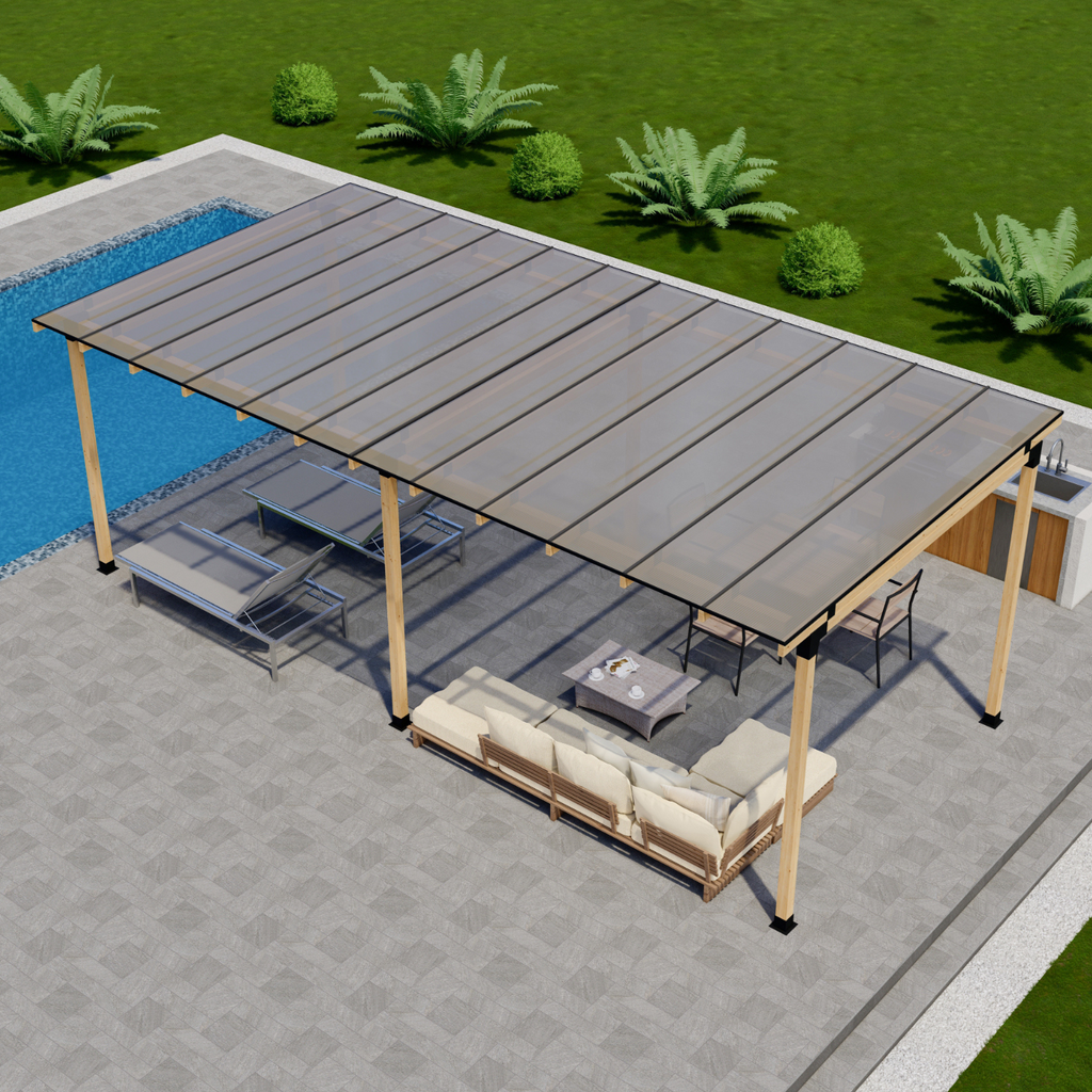 DIY Kit for Outdoor Patio Cover Structure