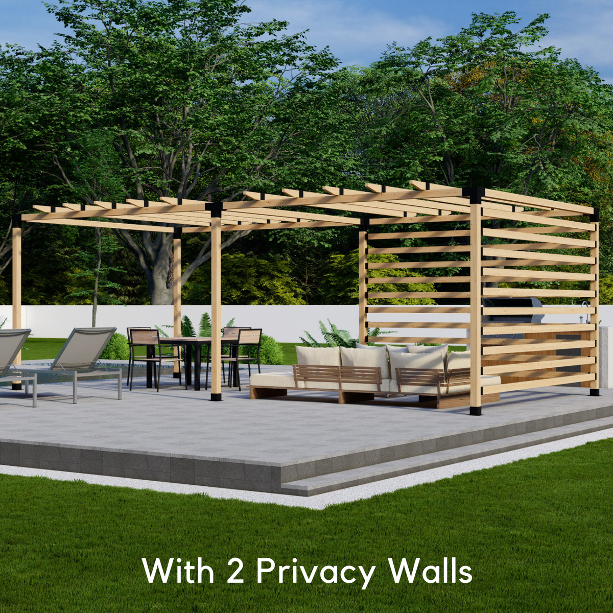 Bracket Kit for a Square or Rectangle Pergola