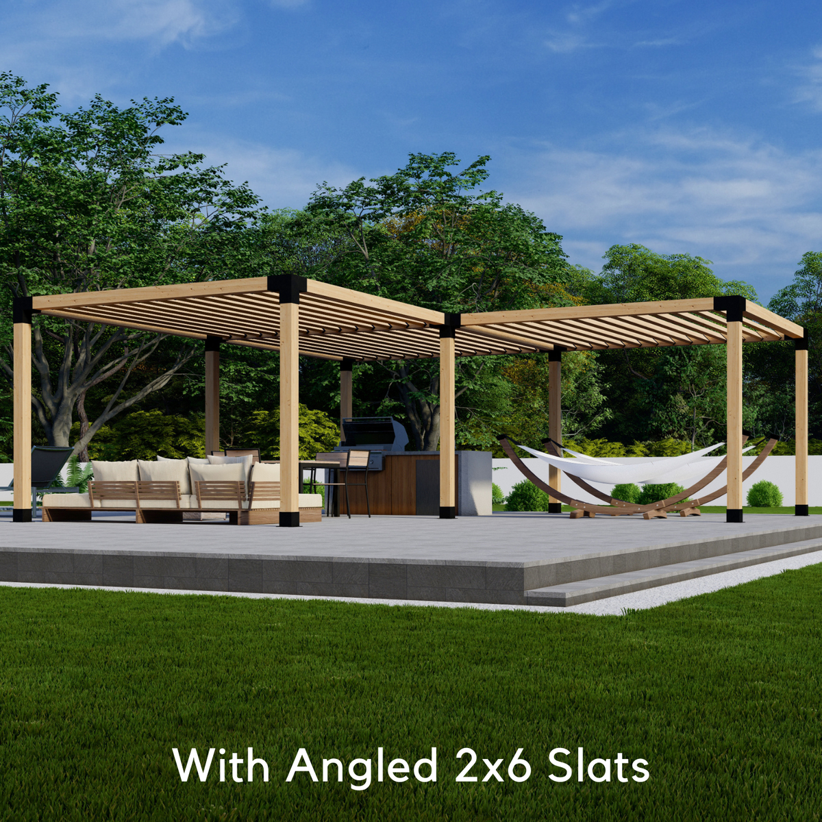 L-Shape Pergola Kit