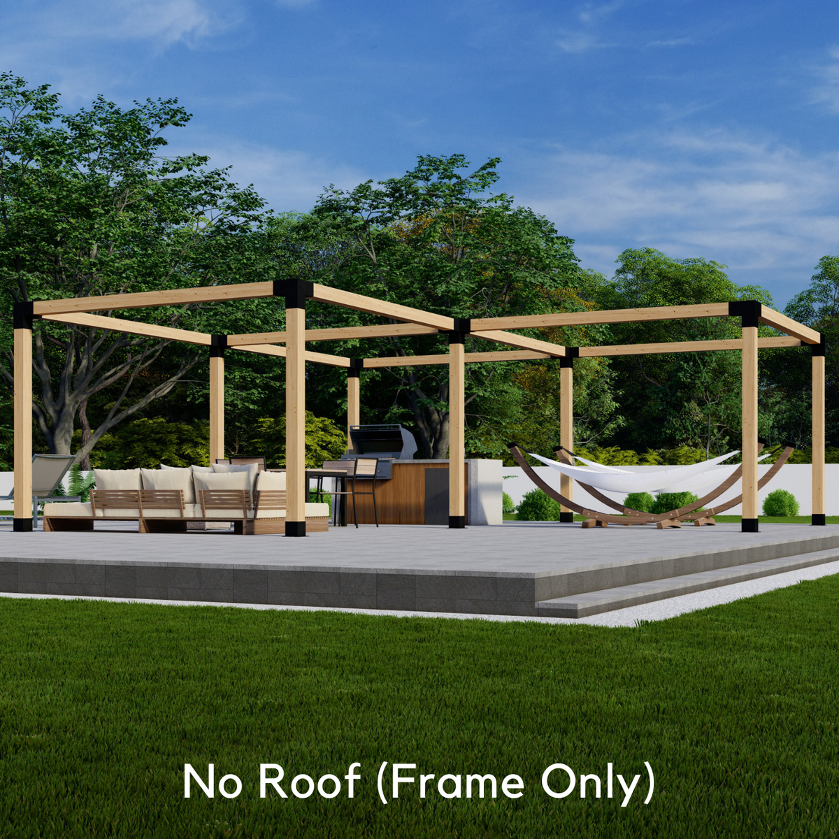 L-Shape Pergola Kit