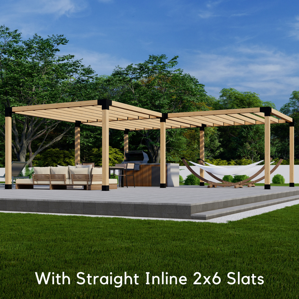 L-Shape Pergola Kit