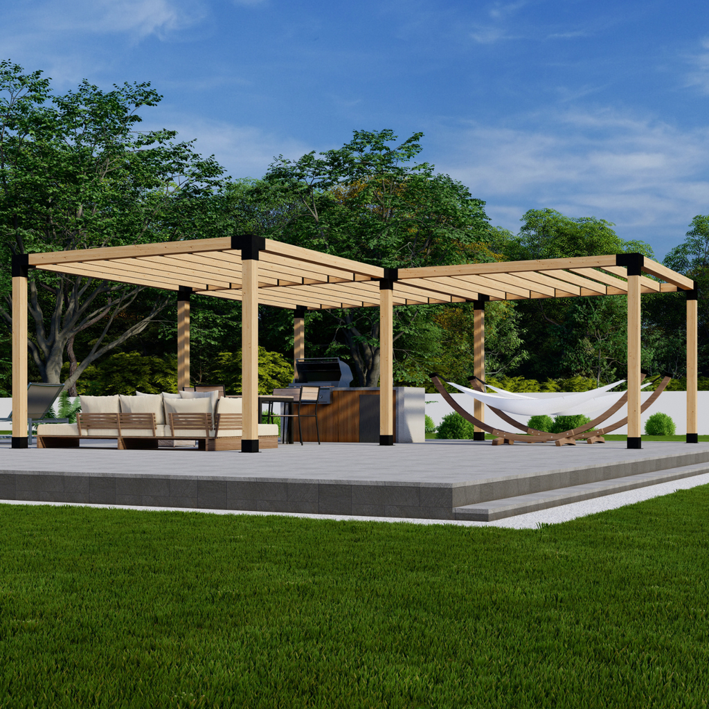 L-Shape Pergola Kit