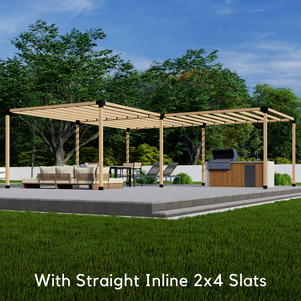L-Shaped Pergola Kit