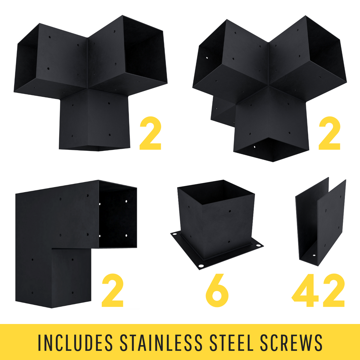 DIY Kit for a Corner Pergola