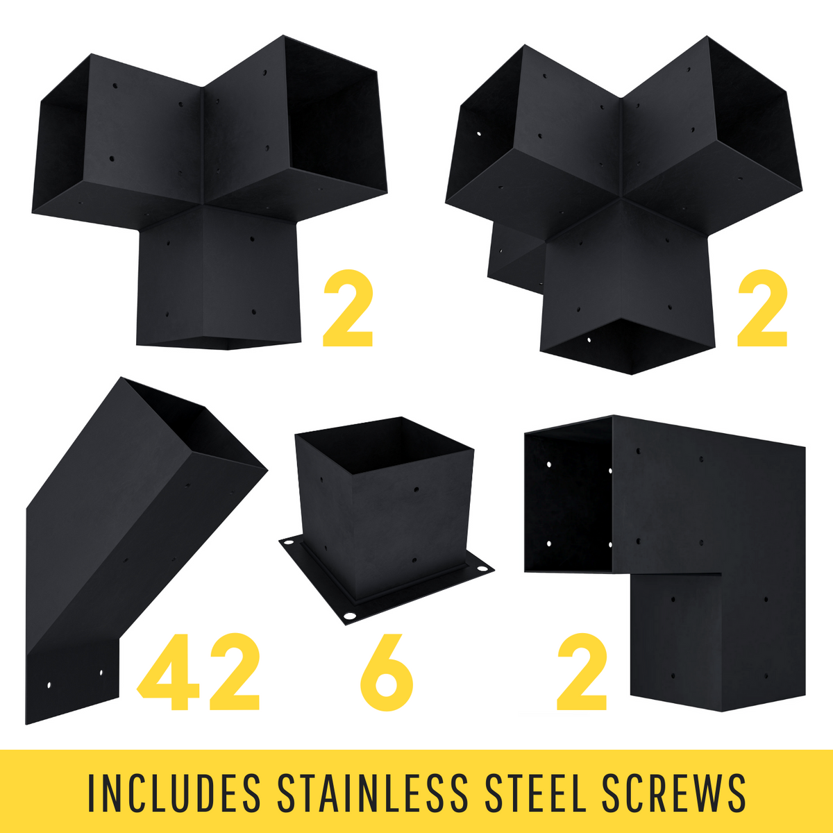 DIY Kit for a Corner Pergola