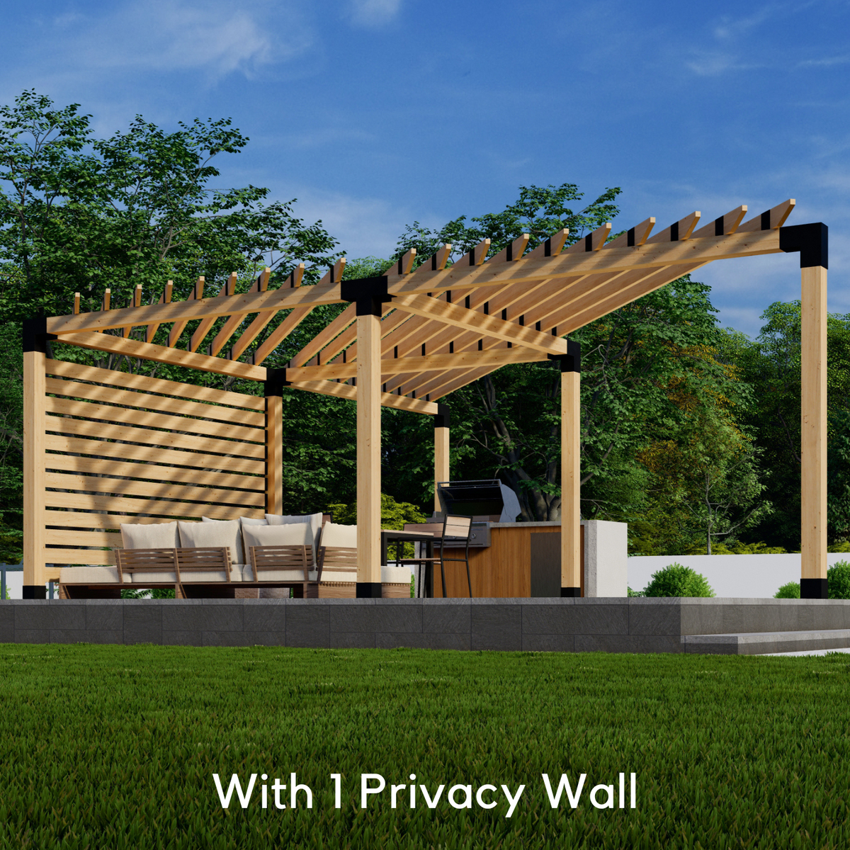 Corner Pergola DIY Kit