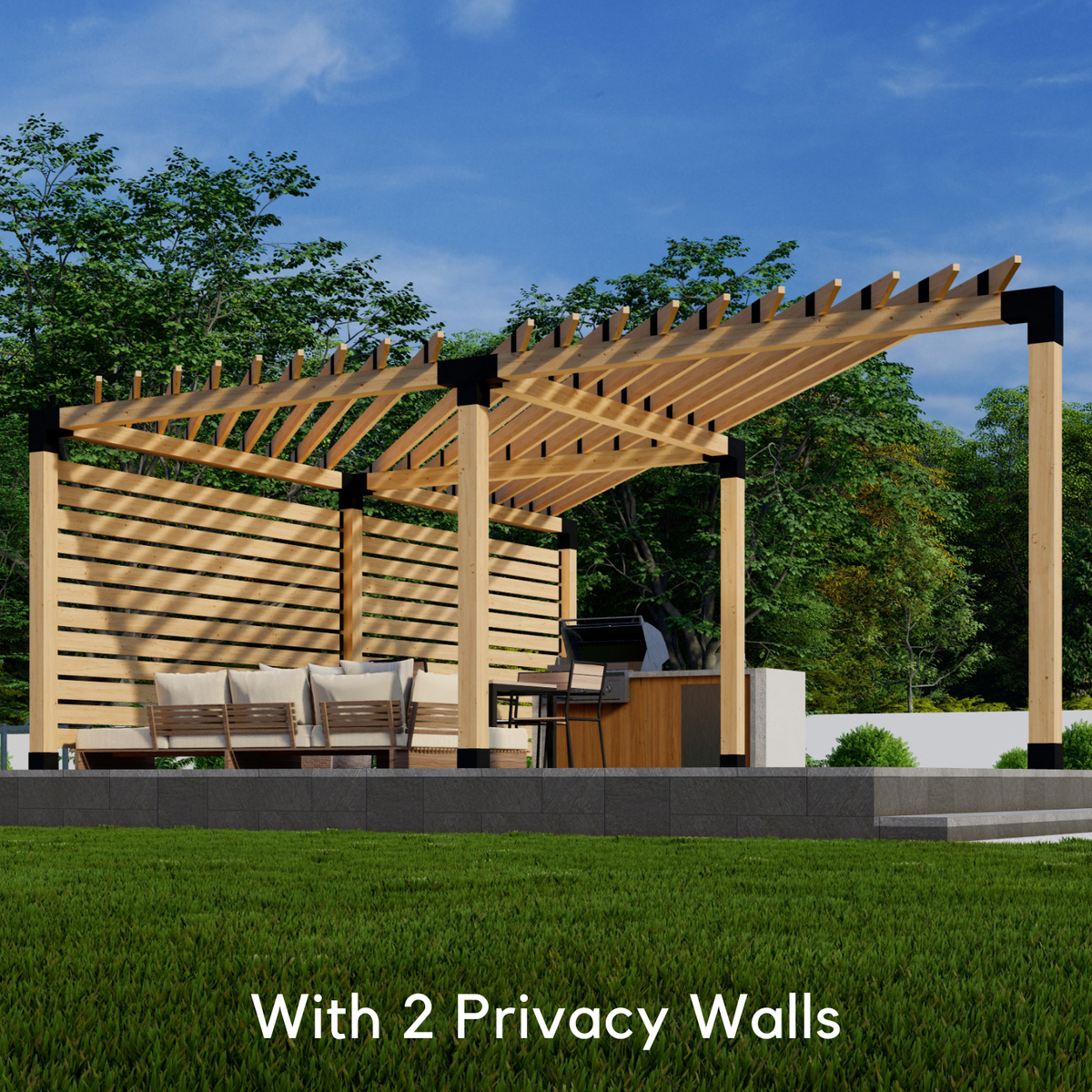 Corner Pergola DIY Kit