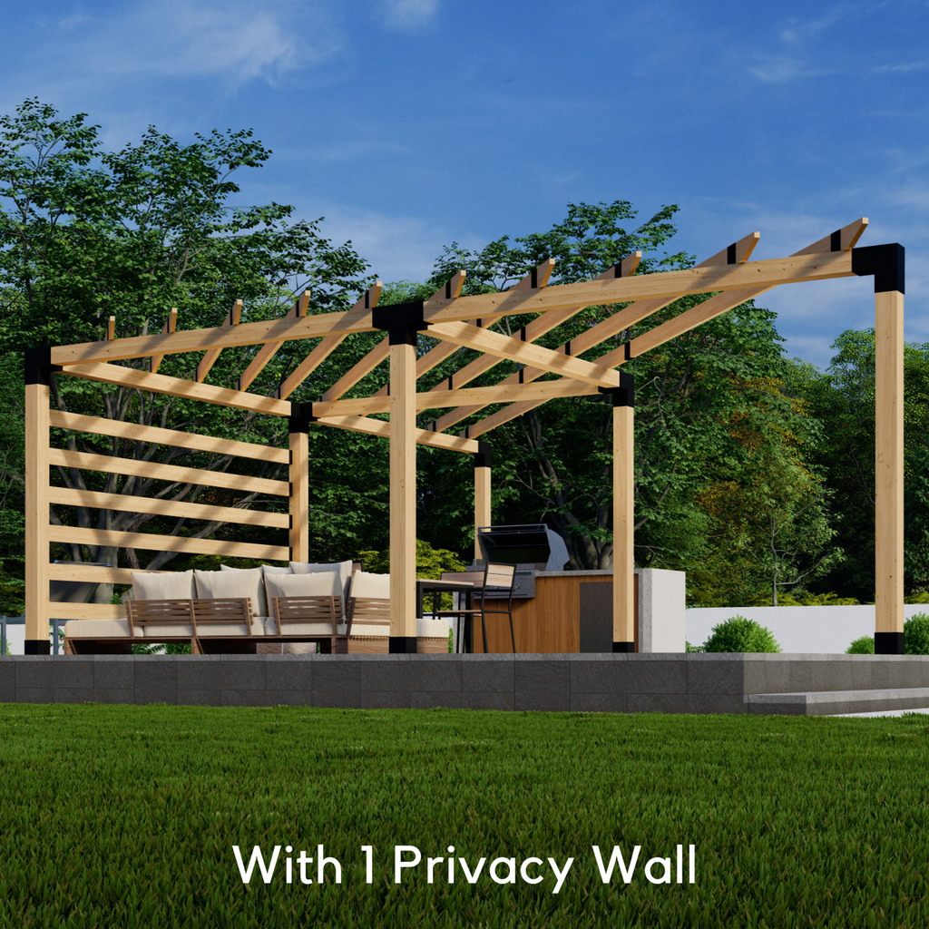 Corner Trellis Pergola Kit