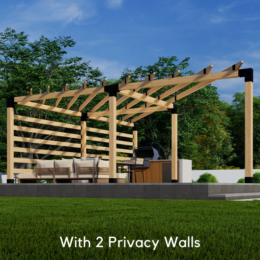 Corner Trellis Pergola Kit