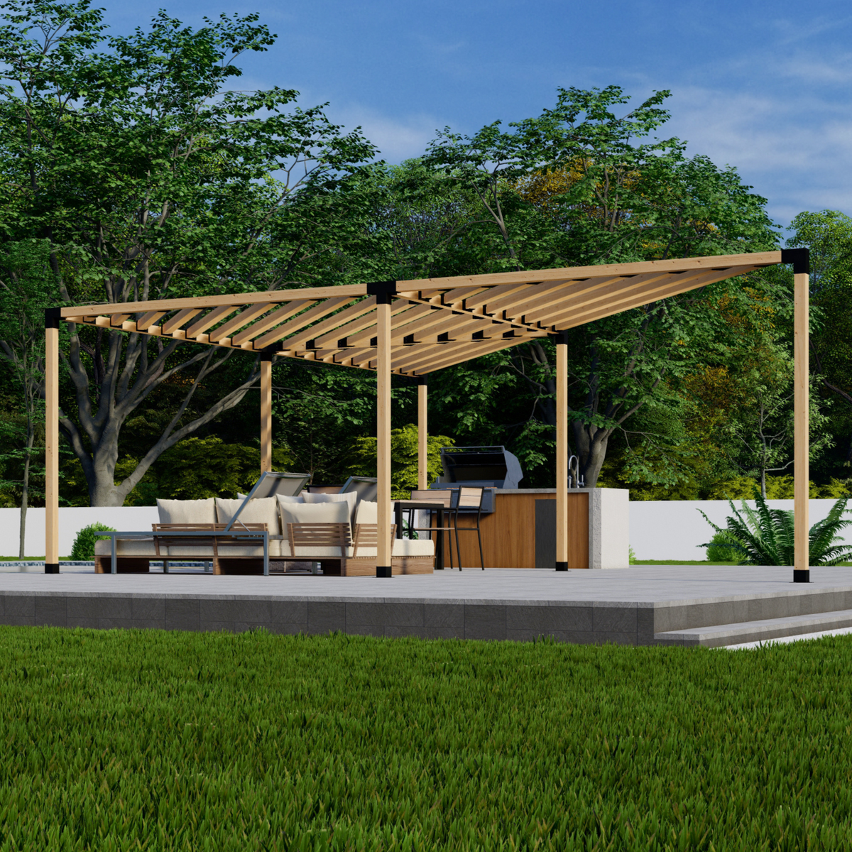 Triangle Pergola DIY Kit