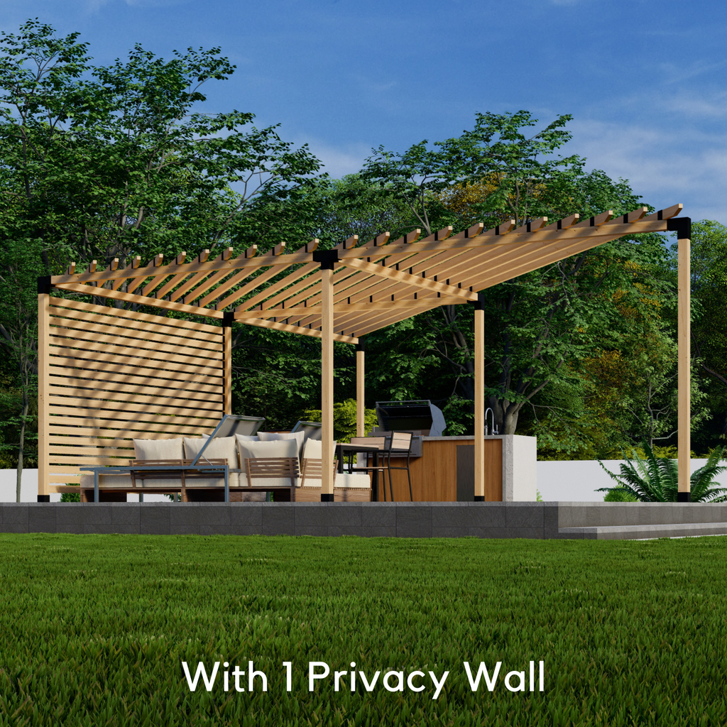 3-Sided Triangular Pergola Kit