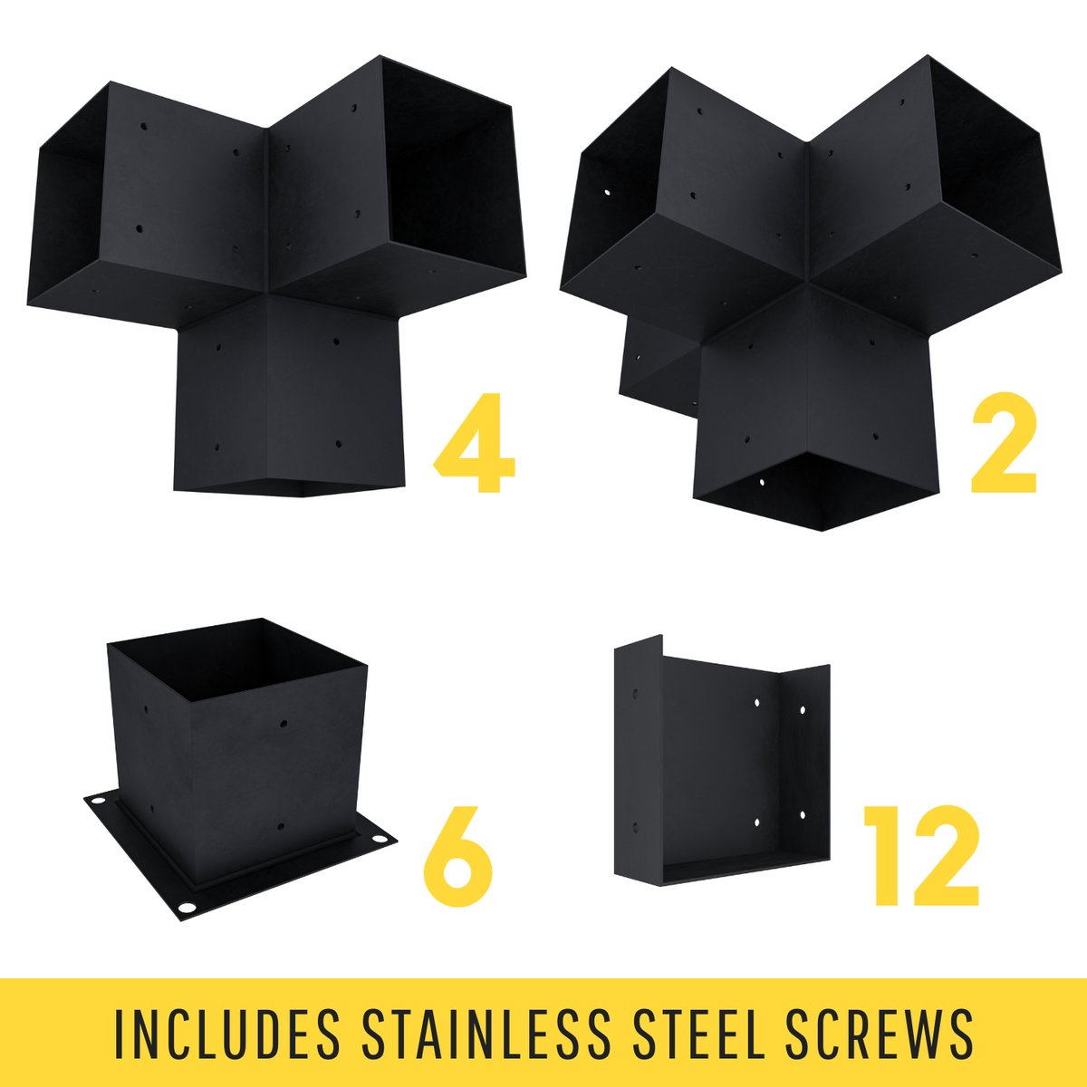 Pergola autoportante 22' x 8' avec toit