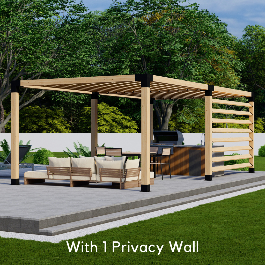 Pergola Metal Bracket Kit (For 4x4 or 6x6 Posts)