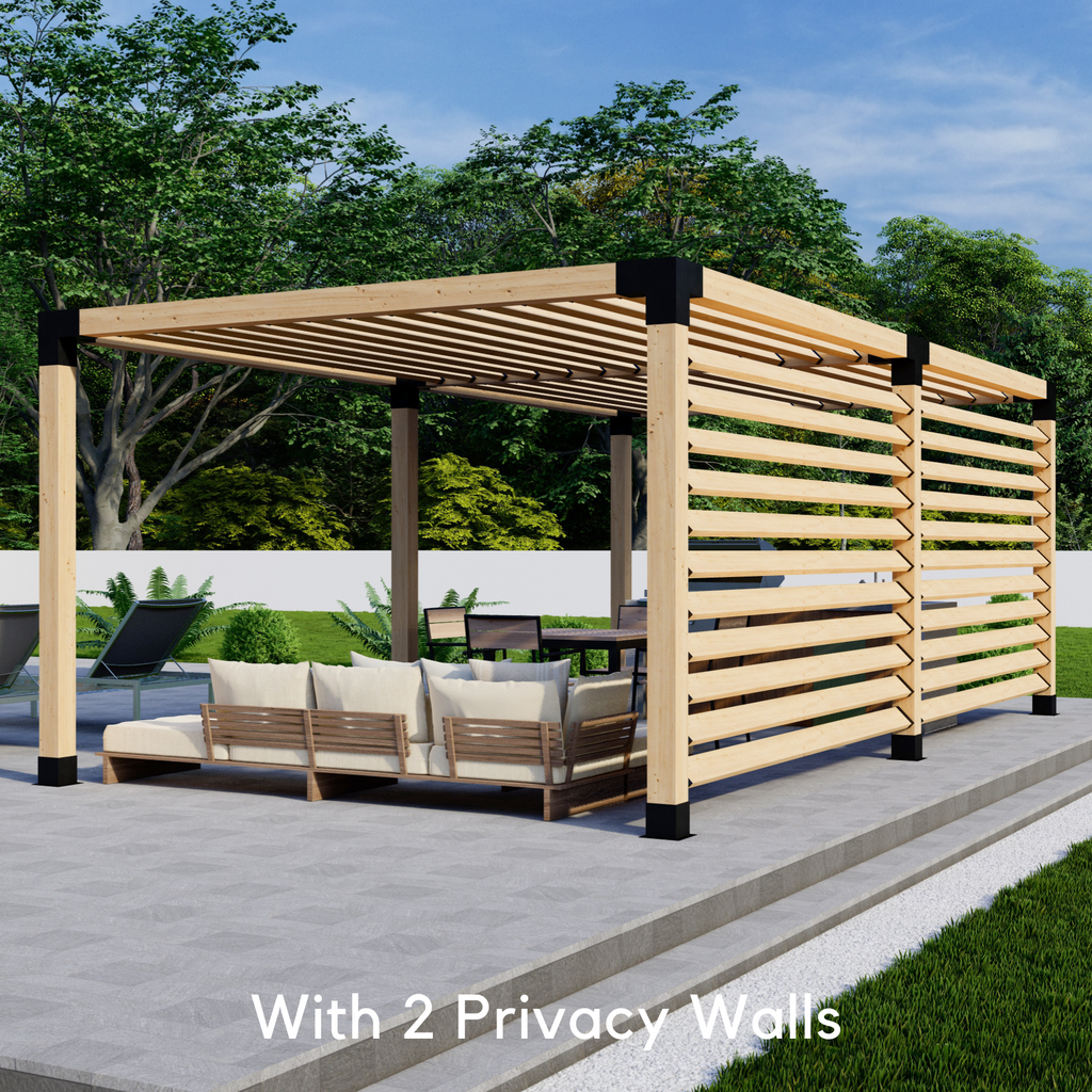 Kit for a Freestanding Pergola on Deck