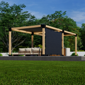 Covered Pergola Side Shade Kit