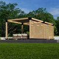 DIY Patio or Pool Shade Pergola Kit