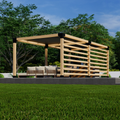 DIY Bracket Kit for Building a Home-Made Pergola