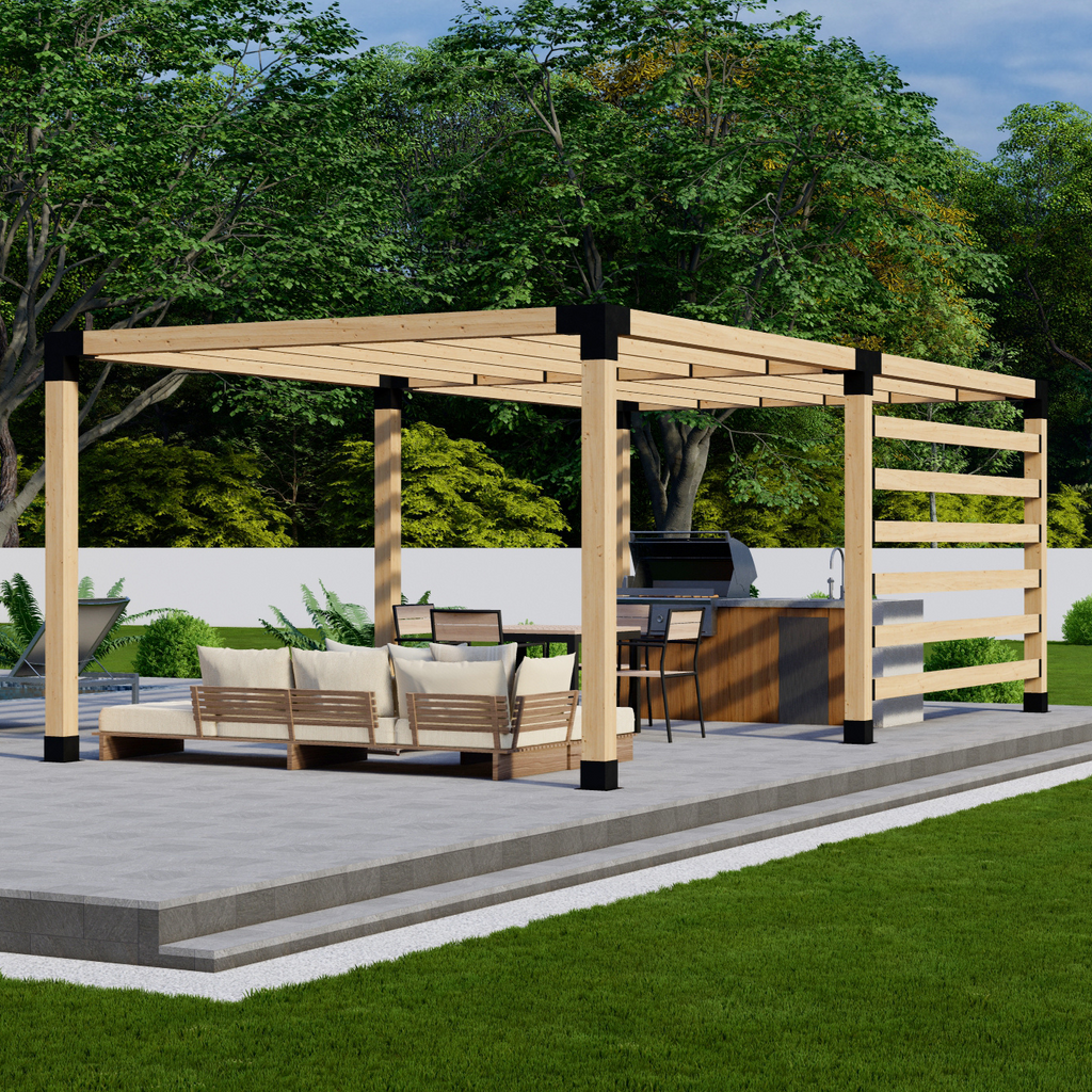 Simple Backyard Pergola Kit
