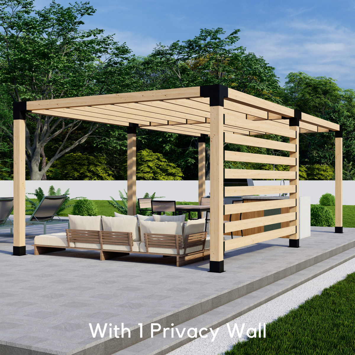 DIY Pergola Kit For Any Size Pergola