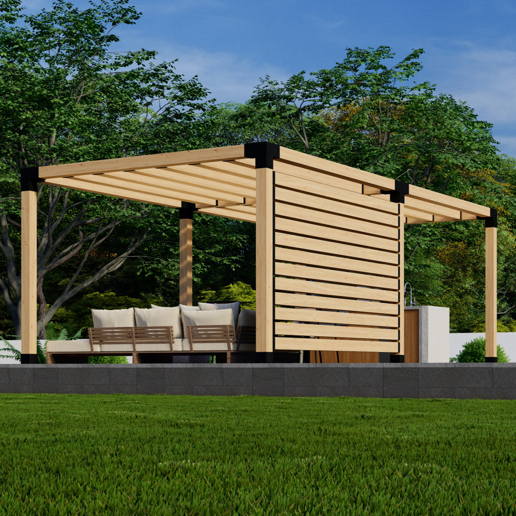 Kit for a Back- or Front-Patio Pergola