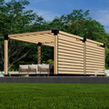 2-Wall Pergola Kit for Backyard Pergola