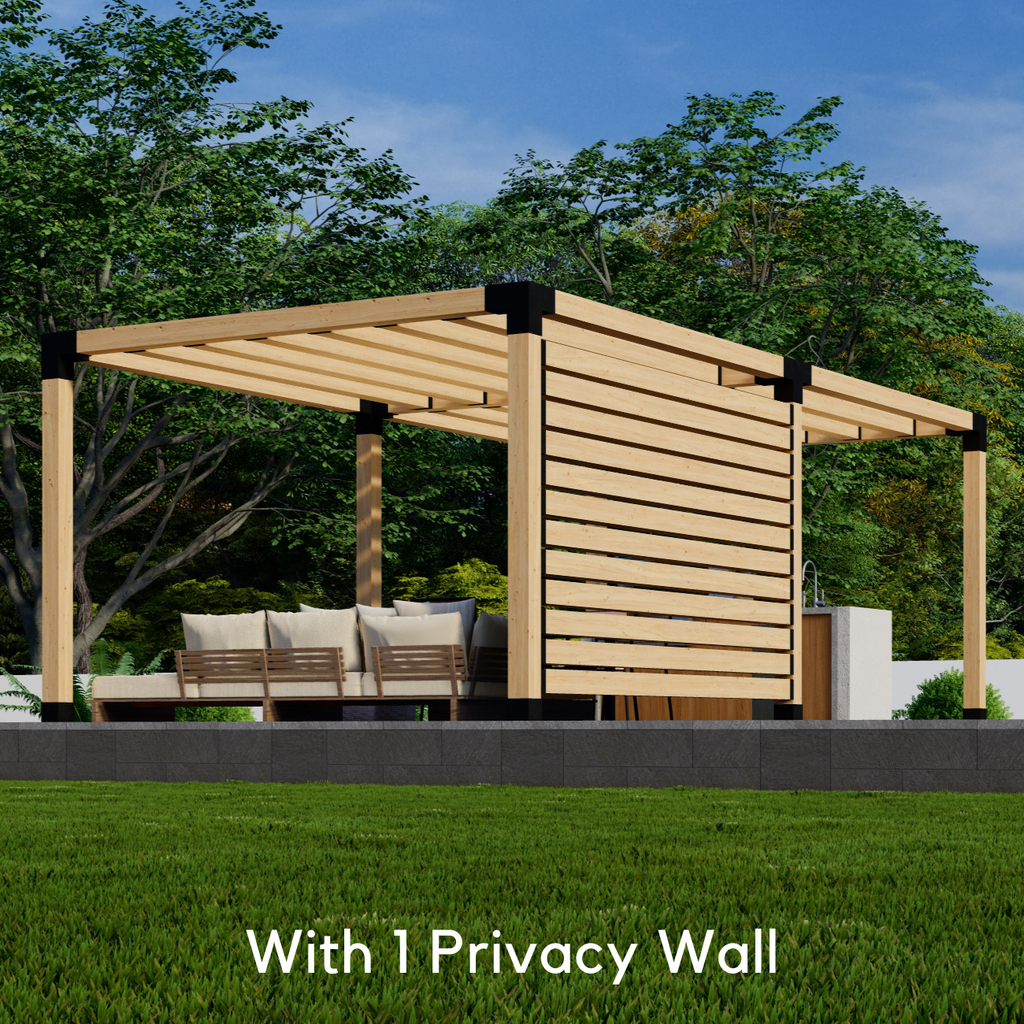 Bracket Kit for Building a Garden Wooden Pergola