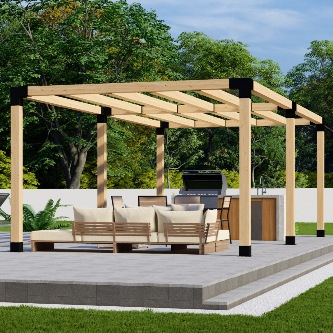 Do-It-Yourself 6x6 Pergola Kit