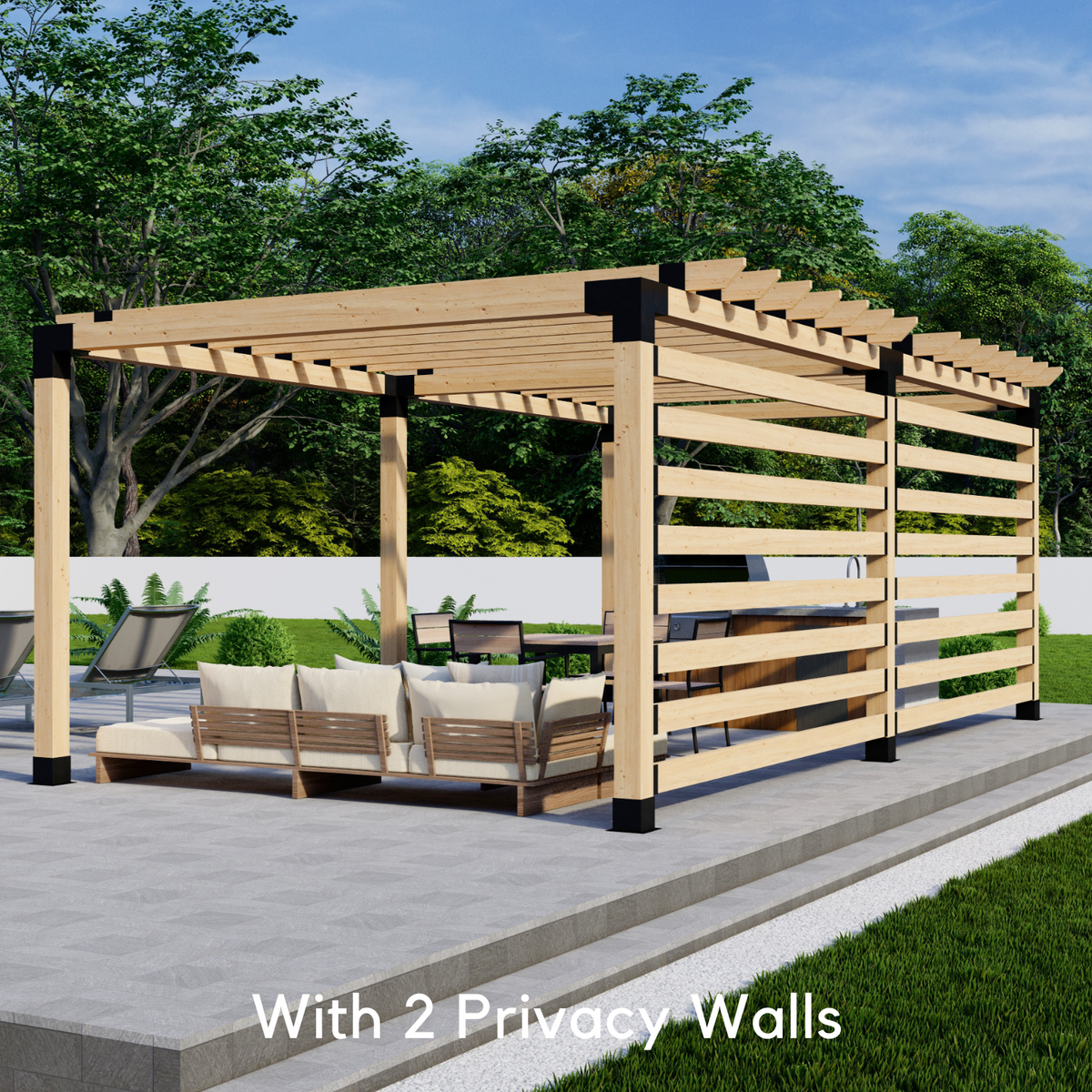 Pergola Hardware Brackets Kit (4x4 or 6x6)