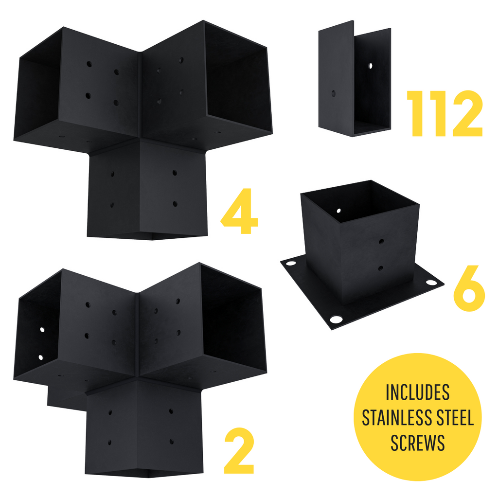 Custom Pergola Brackets DIY Kit
