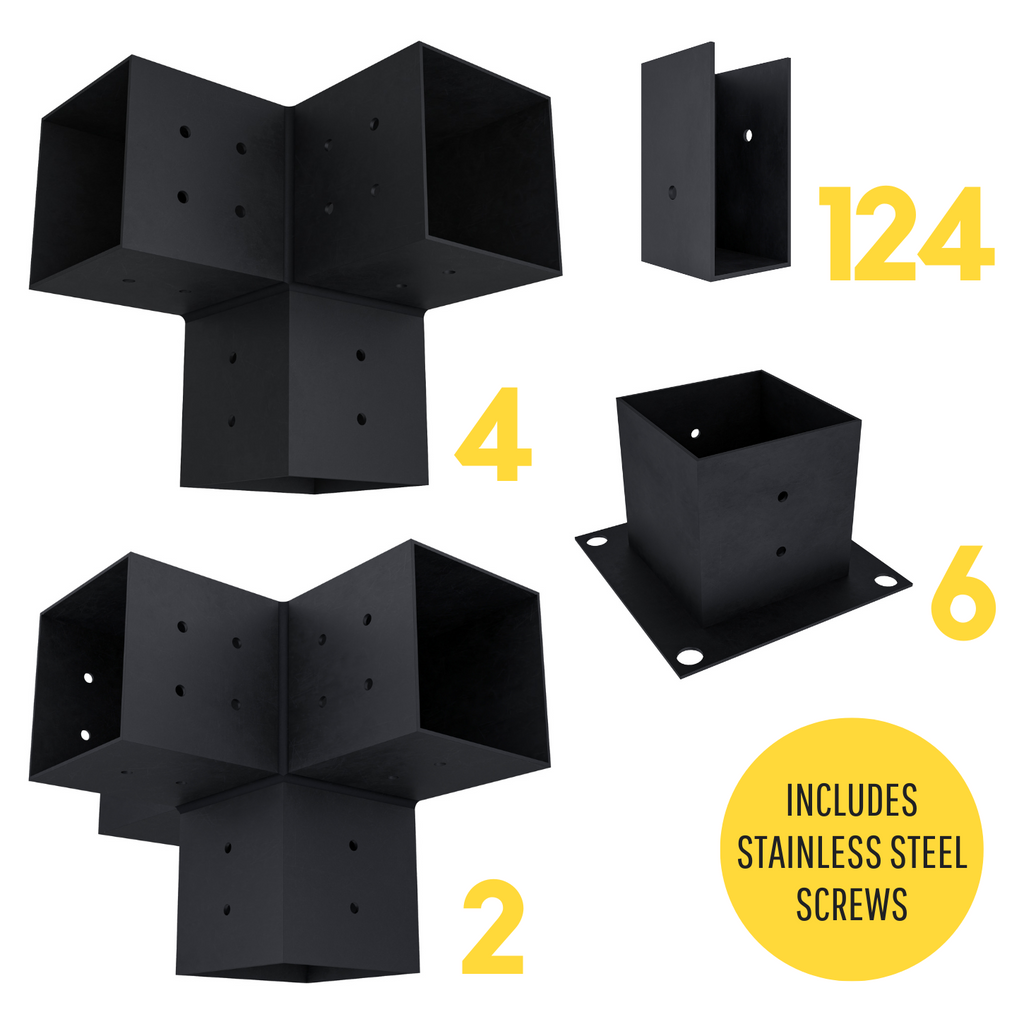 Kit to Build a Freestanding Pergola