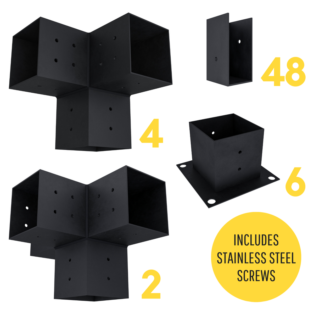 Kit de pergola autoportante 18x10 avec toit