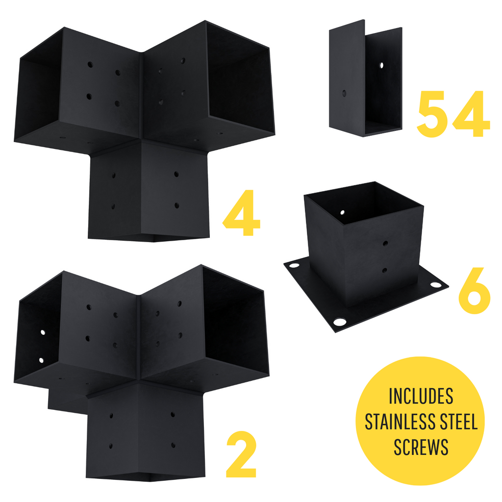 Kit for Building an Outdoor Pergola