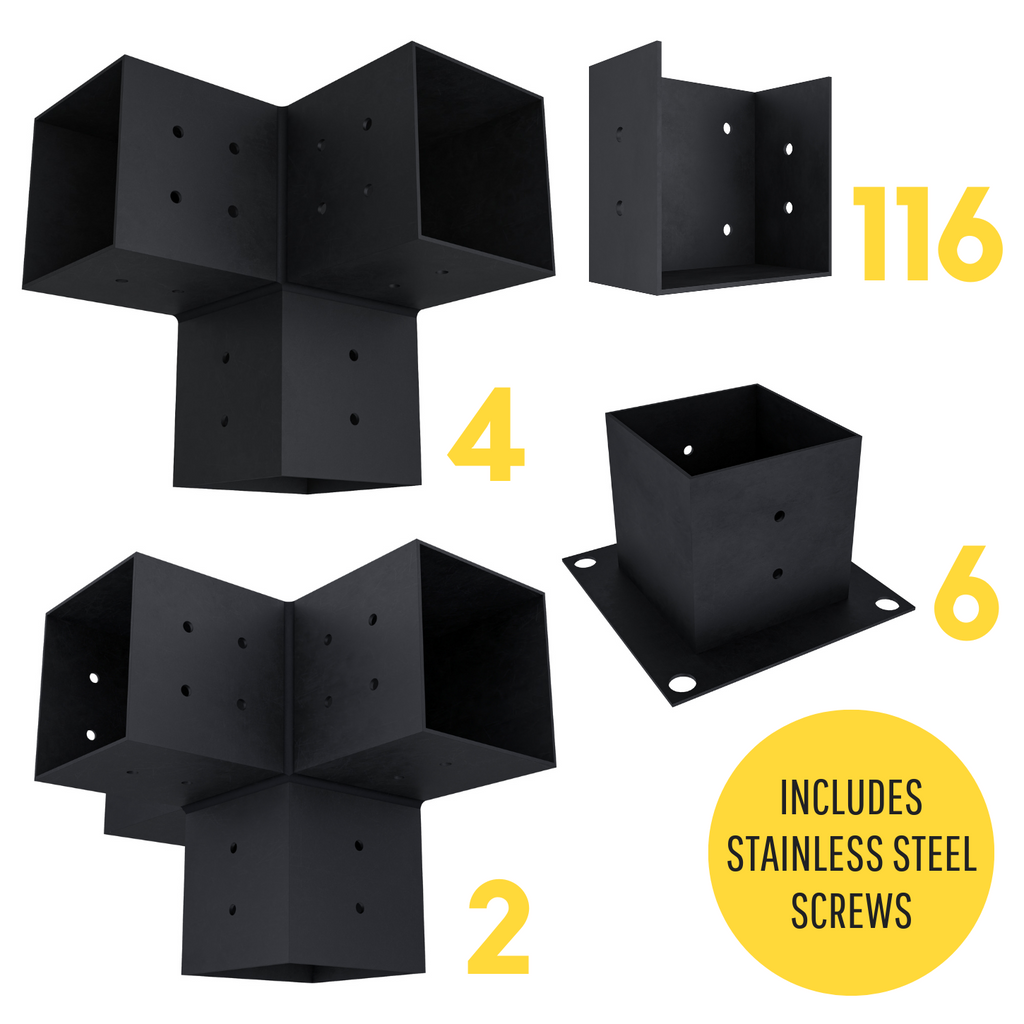 DIY Walled Pergola Kit