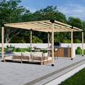 Bracket Kit for Building a Custom Wood Pergola