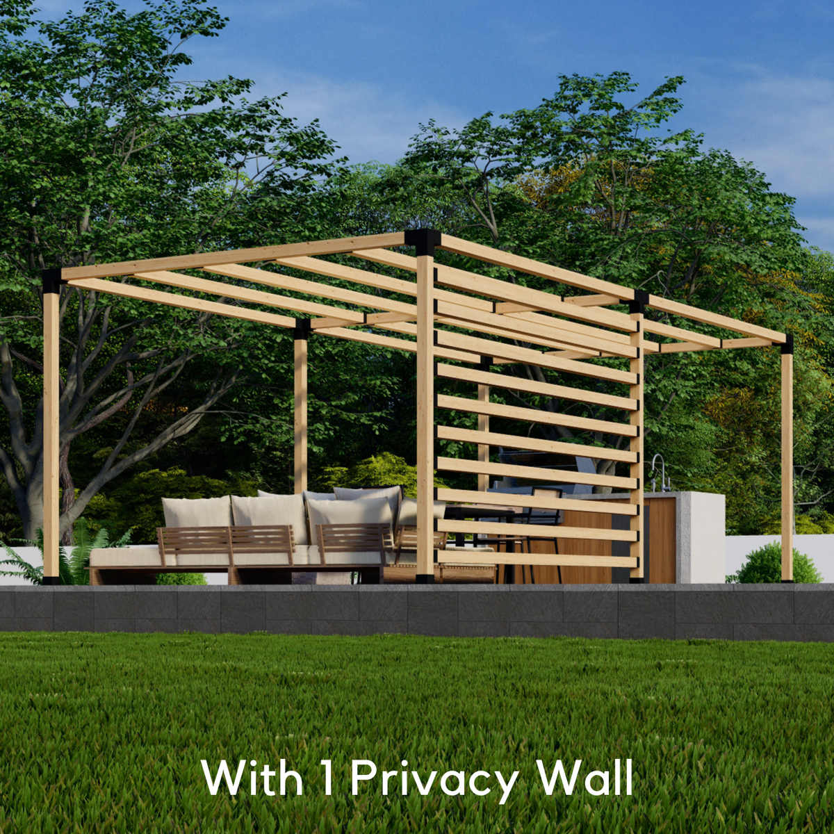 DIY Patio Pergola Kit
