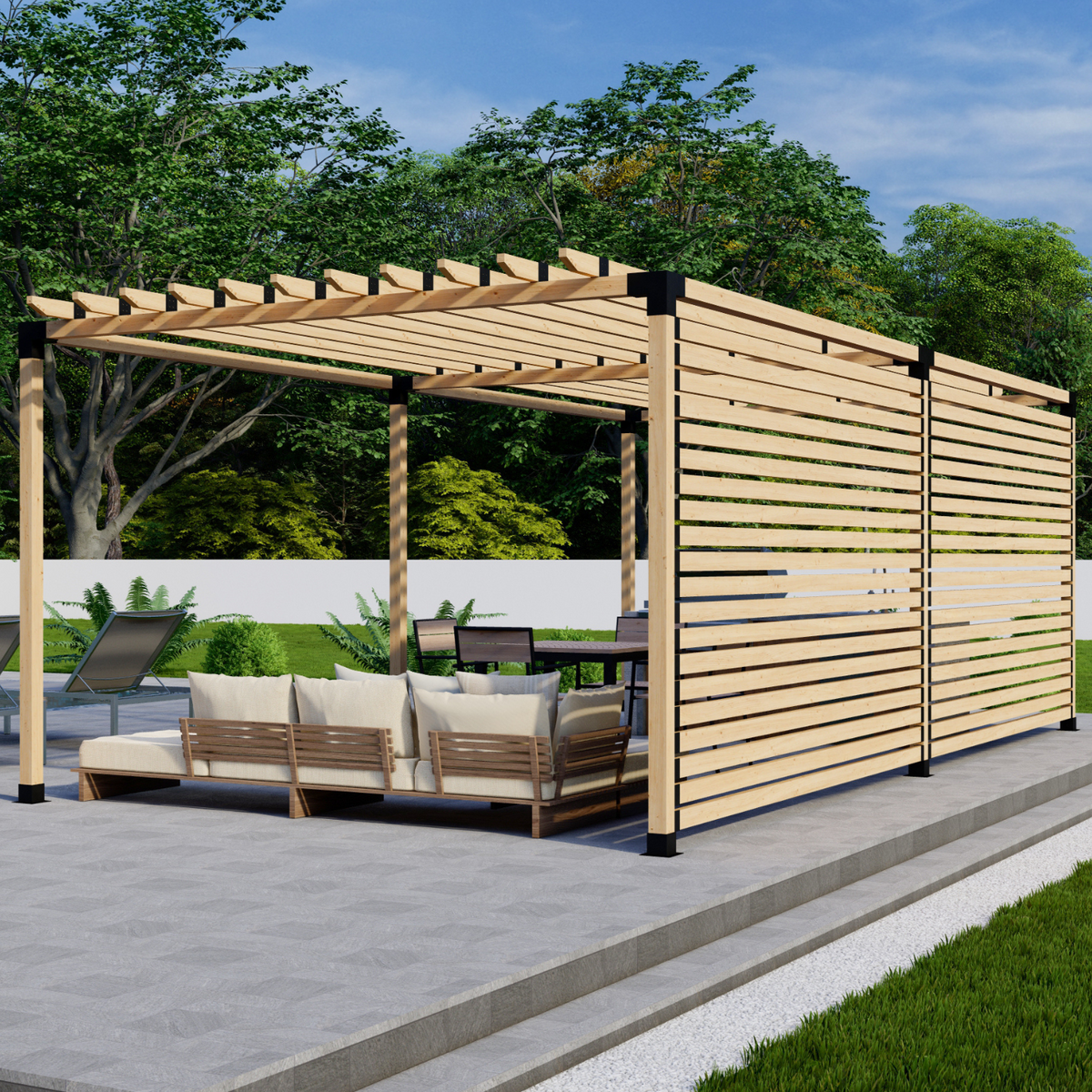 Pergola Kit for 4x4 Wood Posts