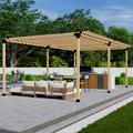 DIY Roofed Pergola Kit
