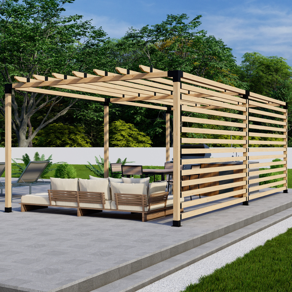 Timber Pergola Kit (4x4 or 6x6 Brackets)