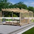 Timber Pergola Kit (4x4 or 6x6 Brackets)
