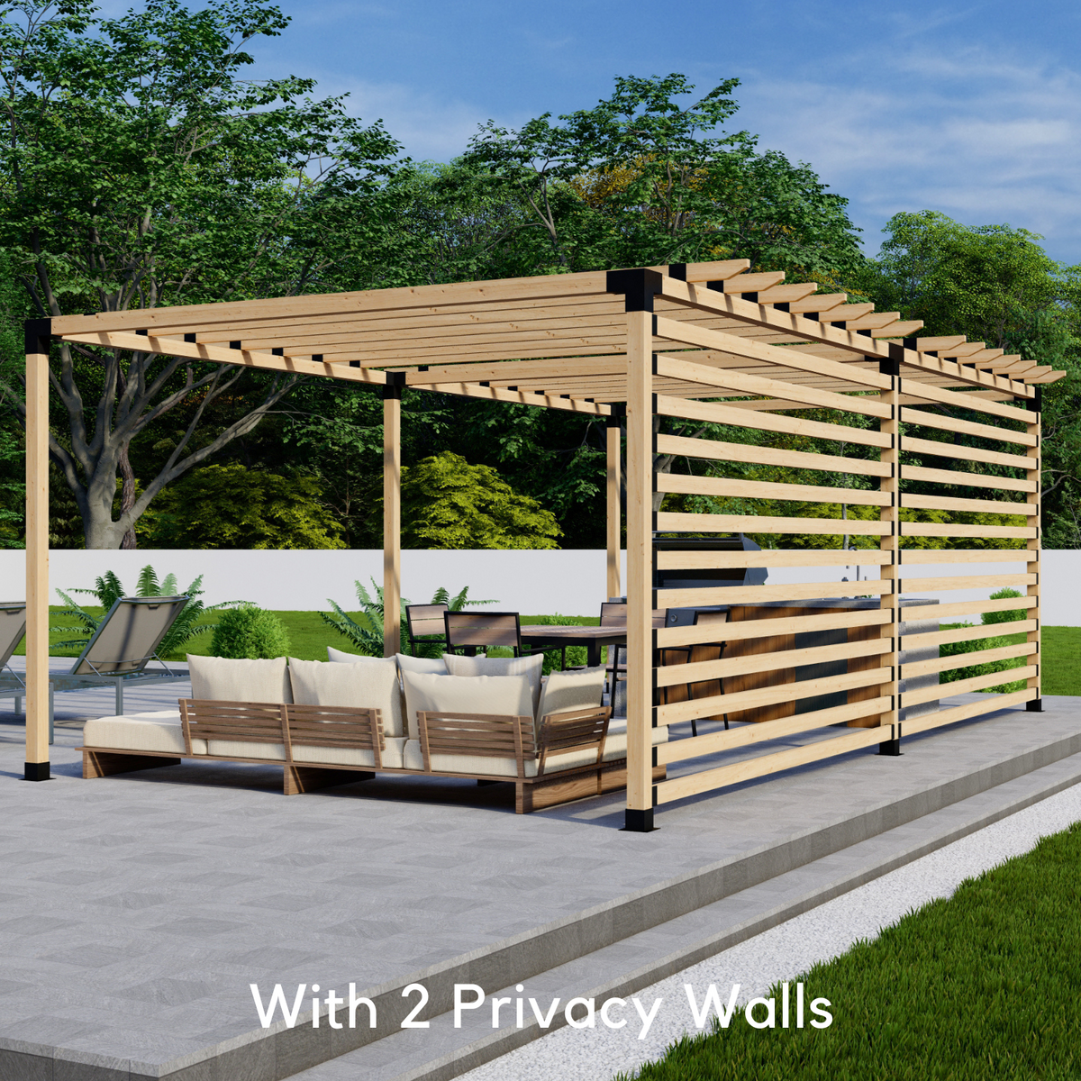 Weatherproof Pergola Kit