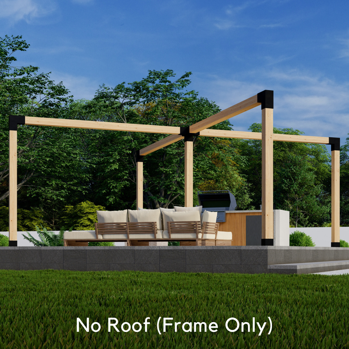 Custom Size Pergola Kit