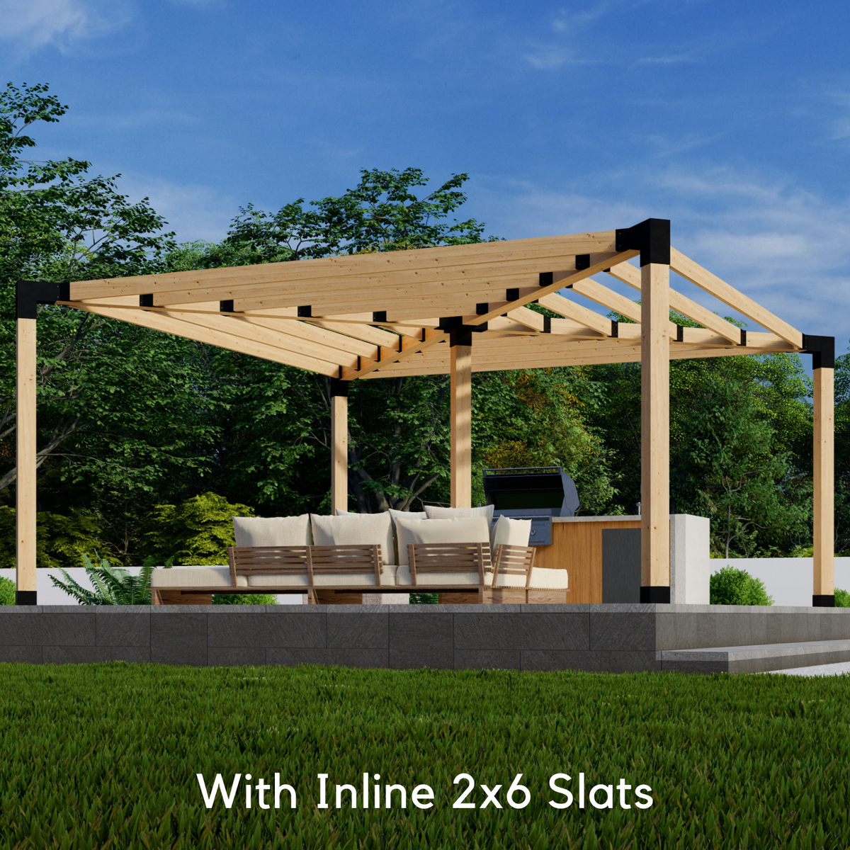 Custom Size Pergola Kit