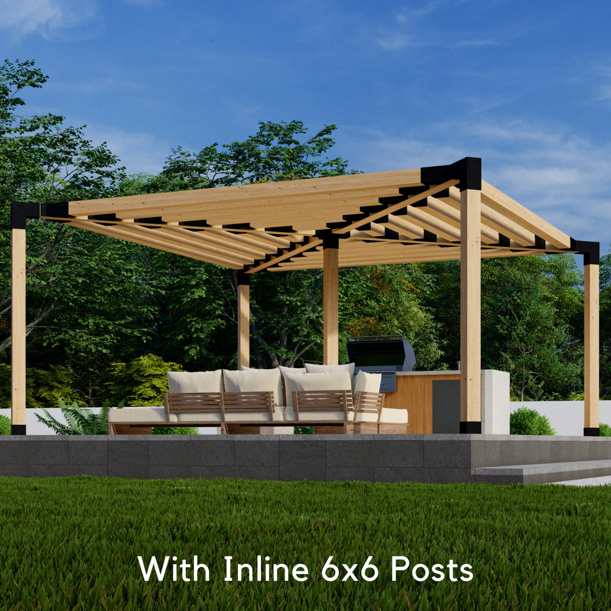 Custom Size Pergola Kit